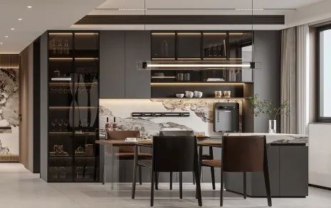 家里岛台安装决策分析丨金螳螂家-44