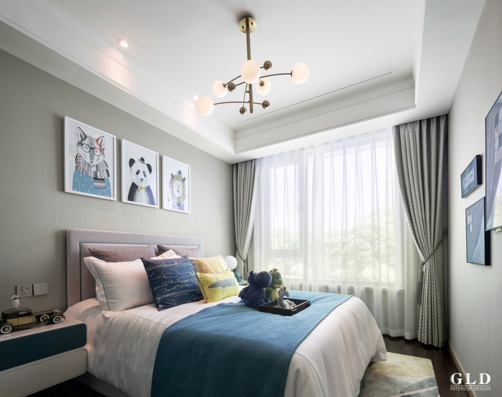 GLD绿檀设计作品 · 绿城·濮园项目125㎡样板间-26