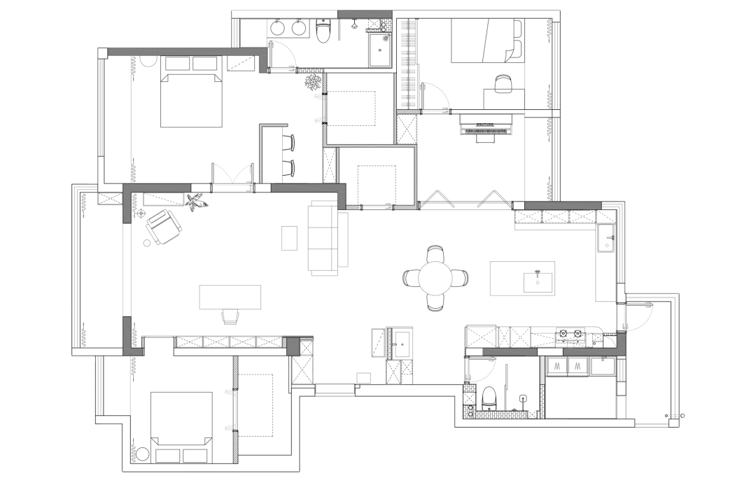 南洋度假风 · 三代同堂的温馨之家丨中国芜湖丨凤凰空间-11