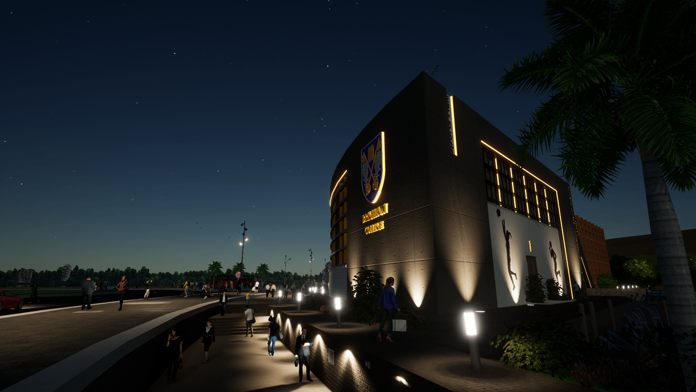 Anastasiya Gushchina丨教育建筑丨2021_Brighton Int. School_bld.2 _NEWGIZA-4