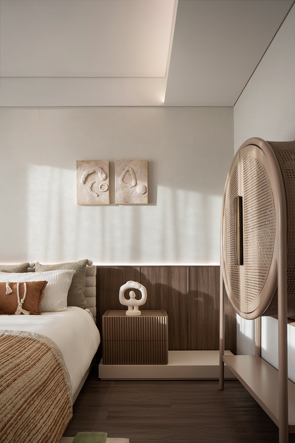 万宁·万华万岭麓湾上叠别墅样板间丨中国万宁丨深圳市盘石室内设计有限公司,万华室内设计中心-27