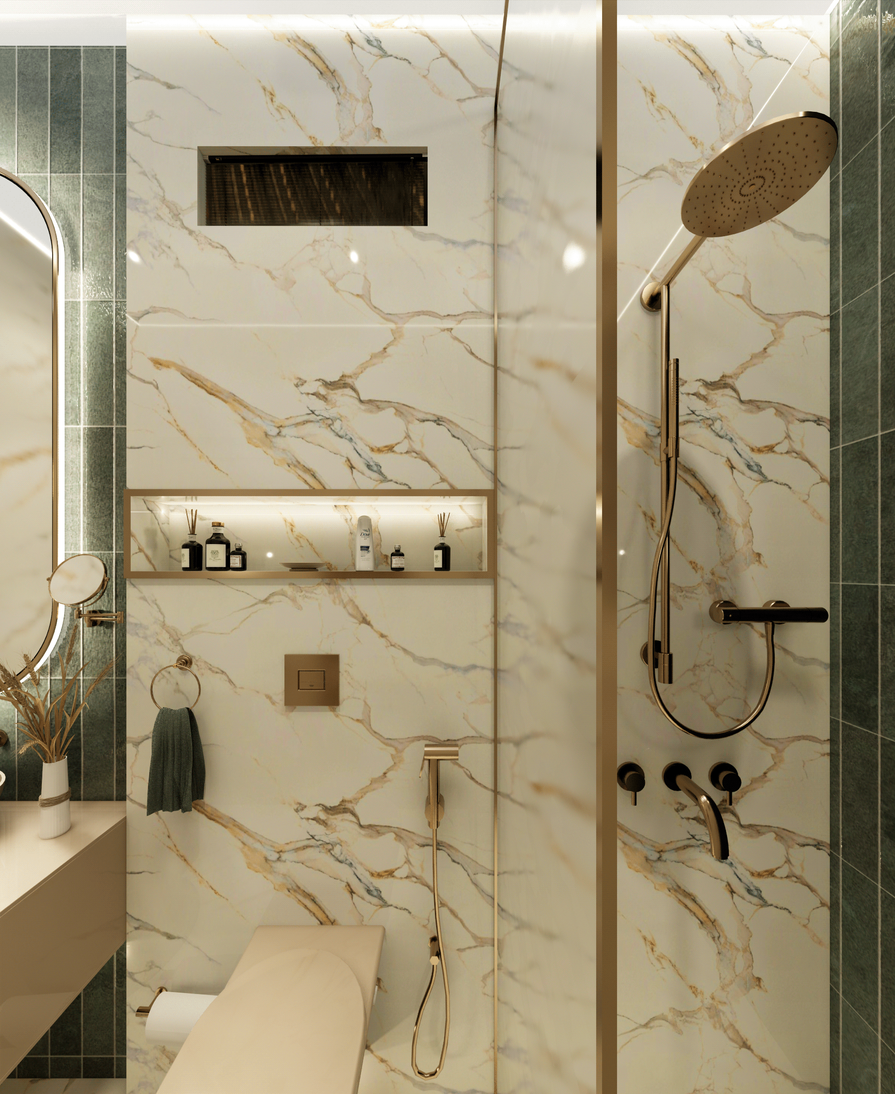 豪华洗手间设计丨tahseen.jamal-5