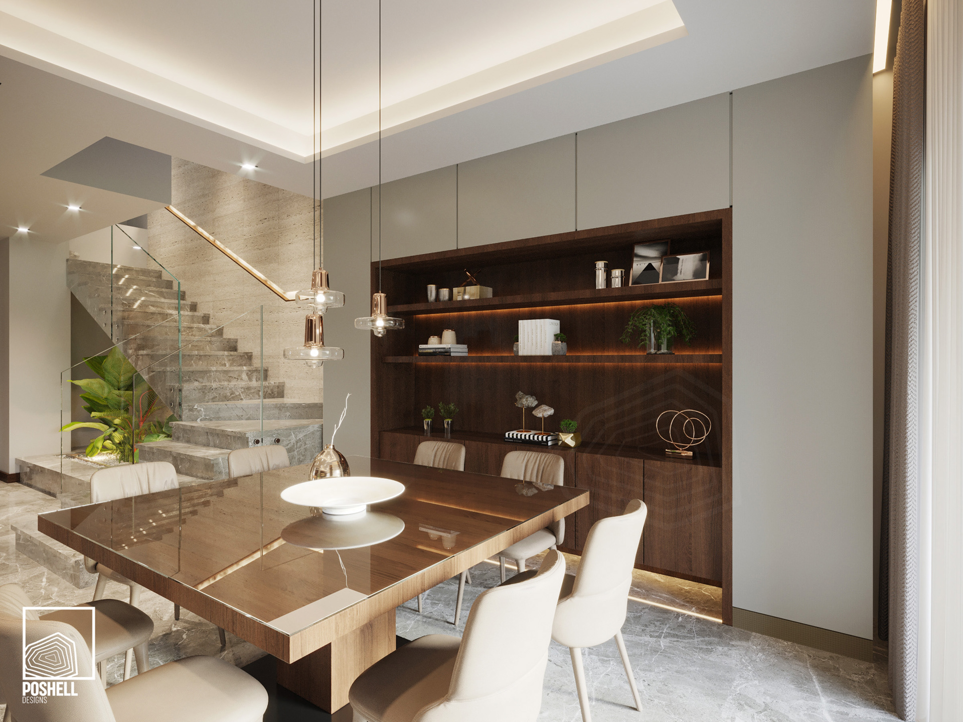 私人住宅别墅 360 度全景展示丨埃及开罗-13