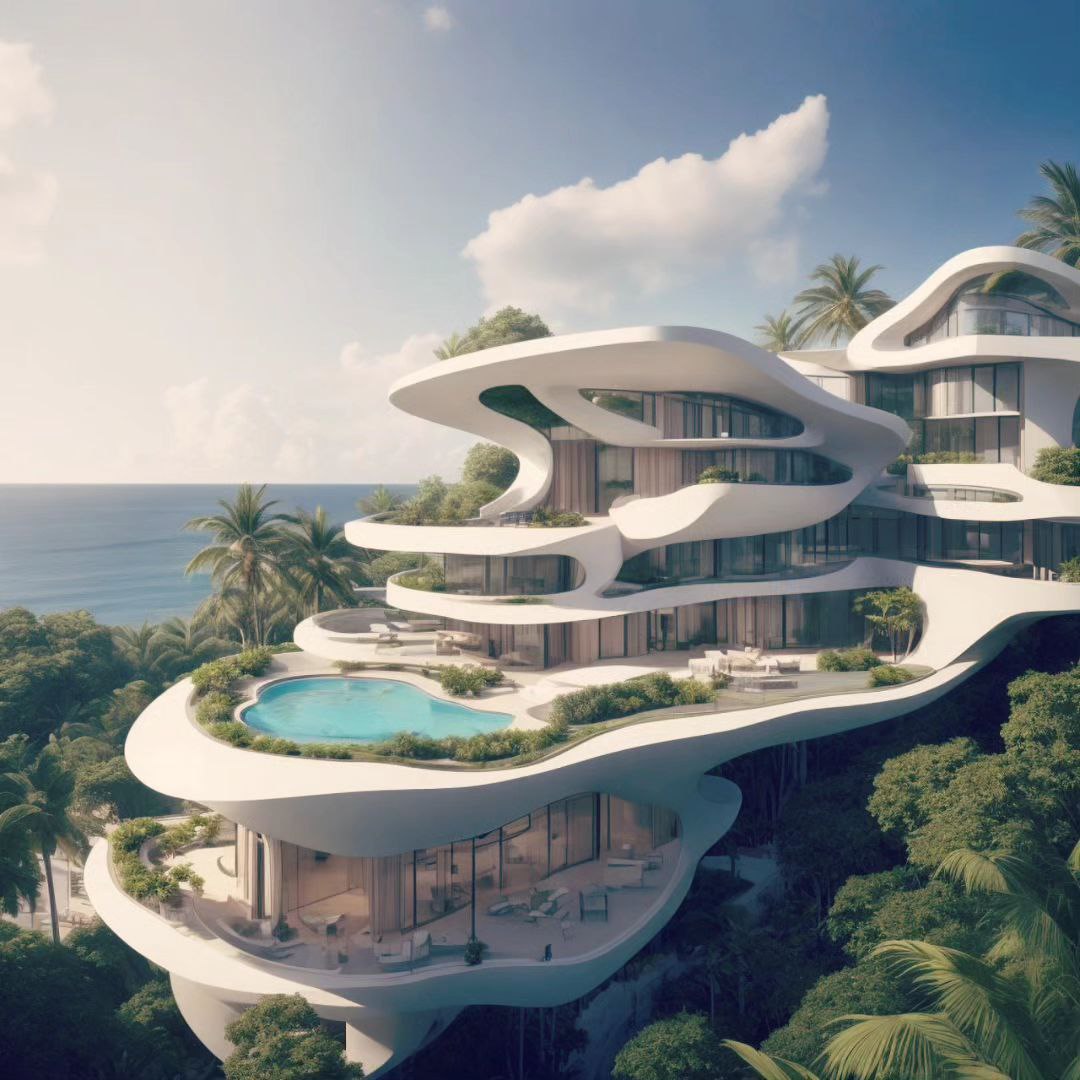 印度尼西亚巴布亚酒店综合体概念设计-0