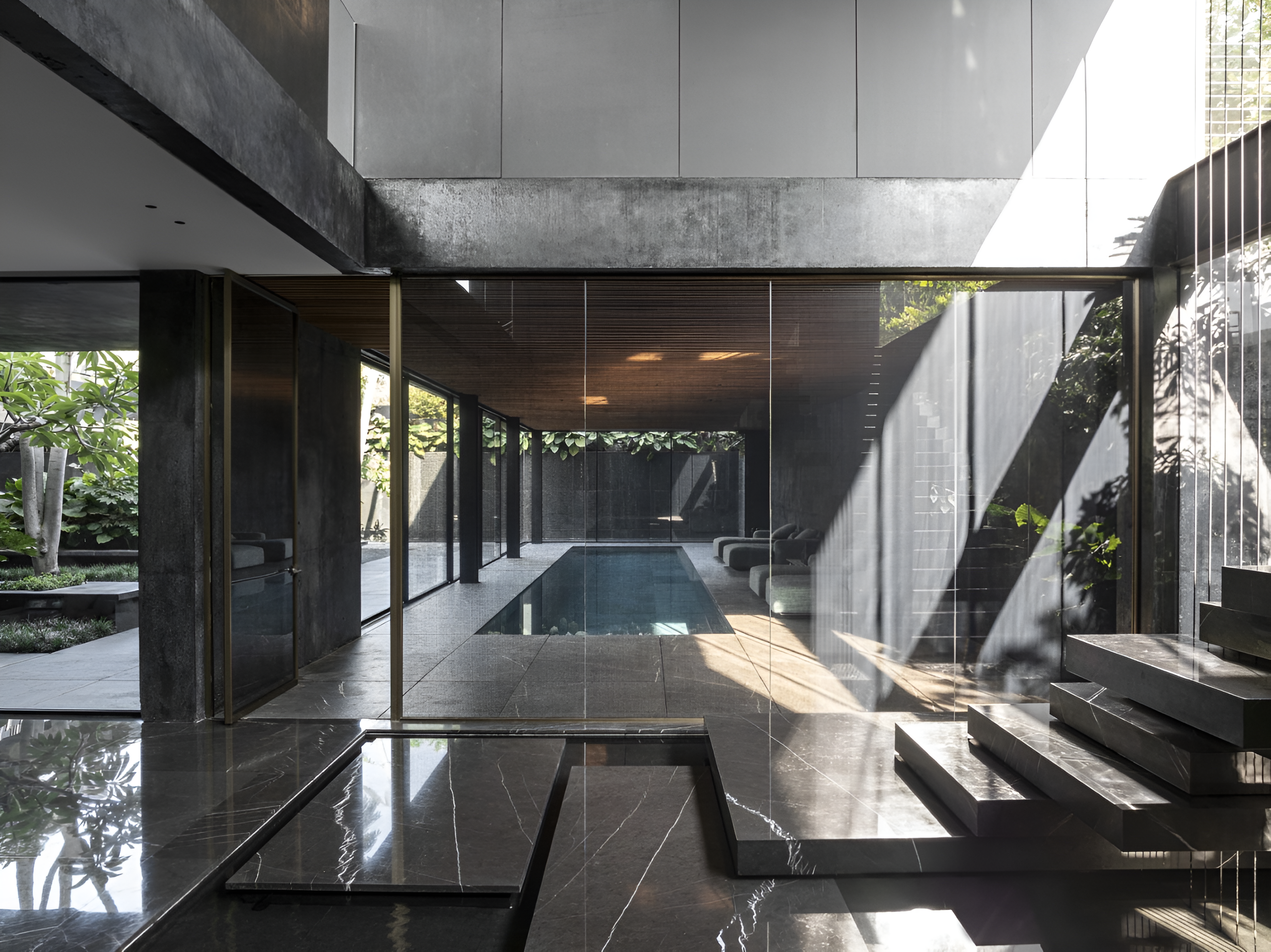 黑色混凝土房屋丨以色列丨Pitsou Kedem Architects-37