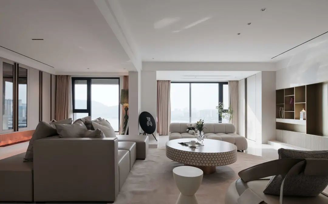 敔山湖畔春暖花开 · 苏鸣设计师的185㎡白色浪漫主义私宅丨尺度设计-7