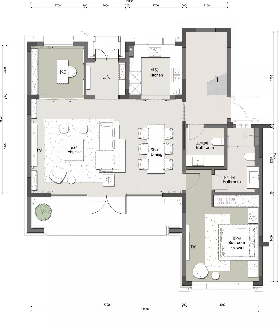 青岛融创红岛壹号院 | 现代中式合院，诗意栖居-63