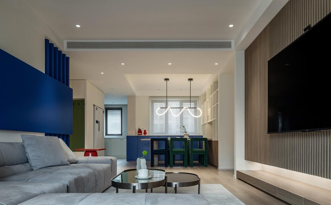 孟菲斯风格三代同堂温馨家居设计-13