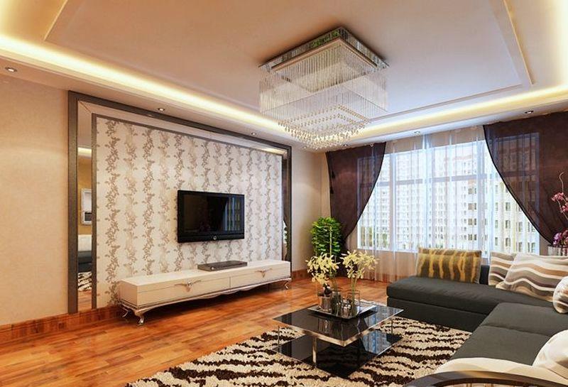 哈尔滨凤凰装饰公司盛和世纪现代简约风格装修效果图-0