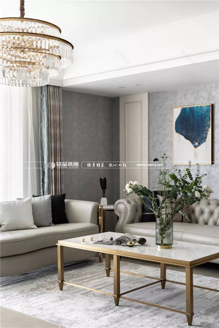 125m²轻奢家居,打造舒适通透生活空间-8