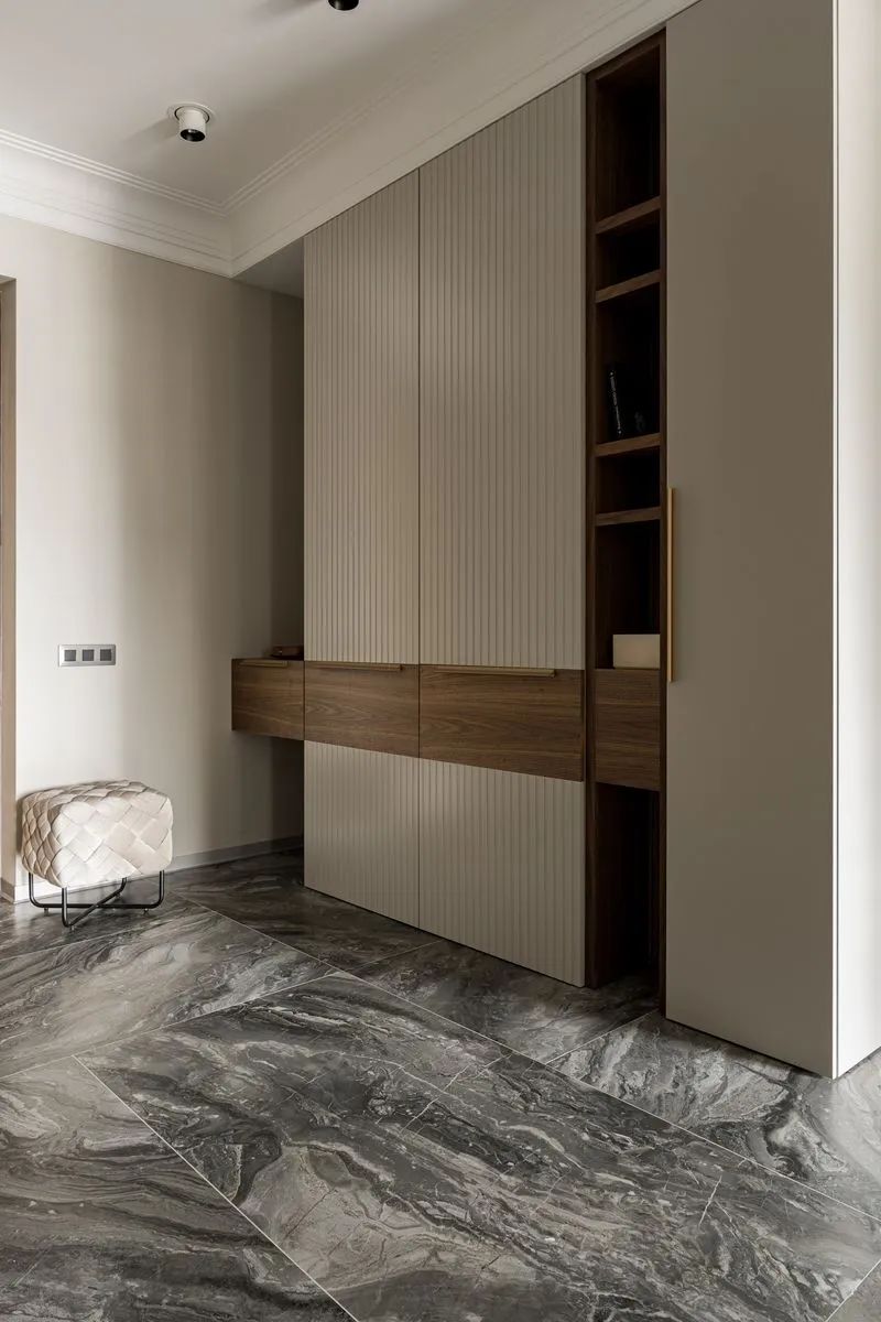 川谷堂 104㎡现代简约二人居丨Yulia Fambulova-41