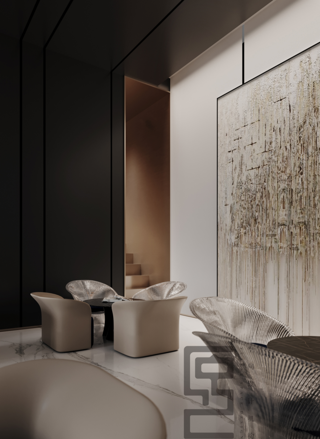 几何之美,原色空间设计的售楼部艺术-25