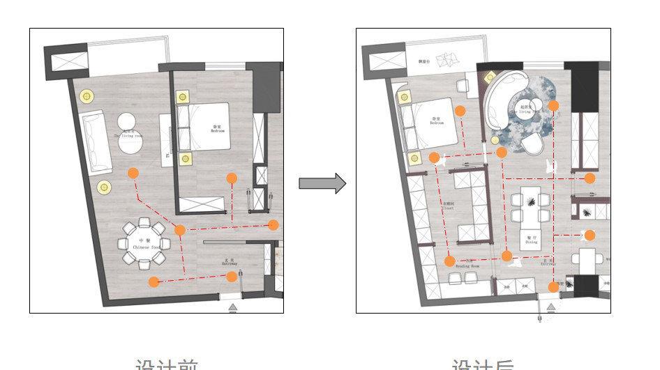 奇葩扇形户型改造-18