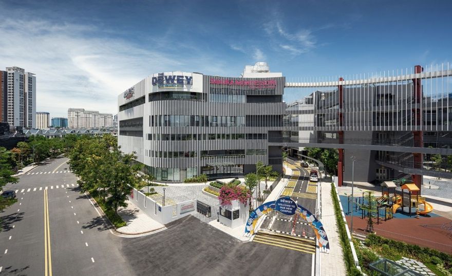 越南河内 Dewey Tây Hồ Tây 中学设计案例-28