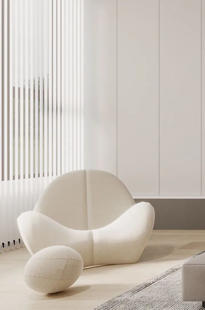 大唐设计丨美的湾150㎡叠墅，极简与艺术的双向奔赴-40