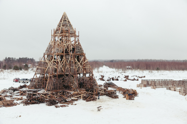 2017年尼古拉 列尼夫策谢肉节艺术装置丨艺术家尼古拉·波利斯斯基-14