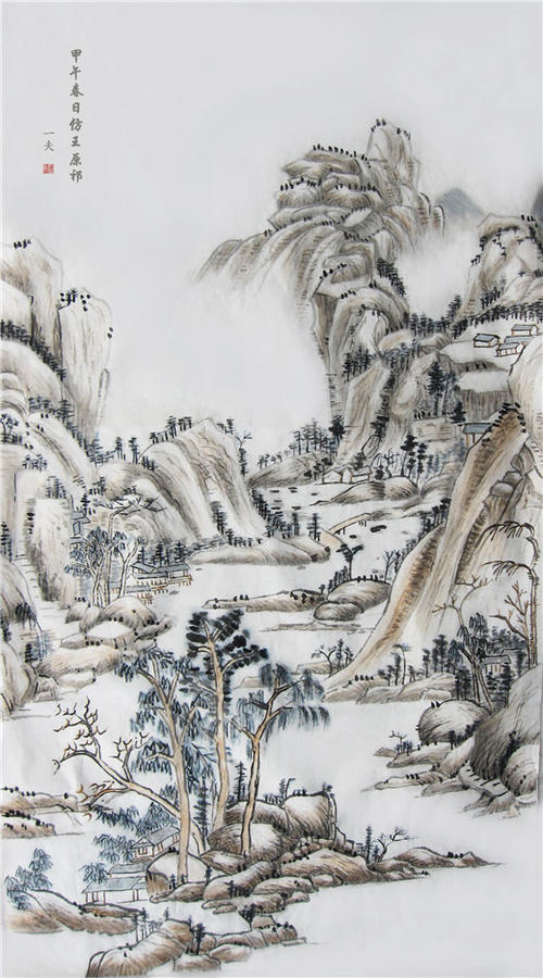 新中式软装挂画-11