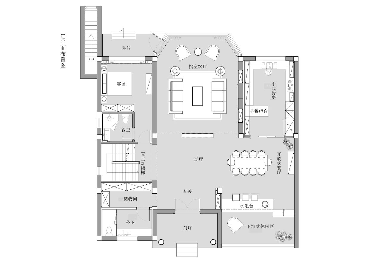 陈尹周室内设计丨680m²别墅设计，魔幻迪厅的雅致蜕变秀  陈尹周「星作」-5