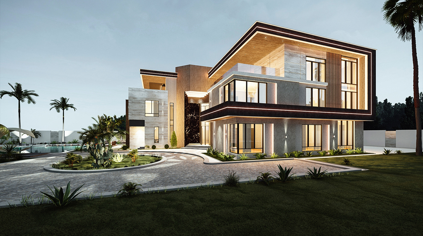 Anastasiya Gushchina丨别墅建筑丨Obour Villa-7