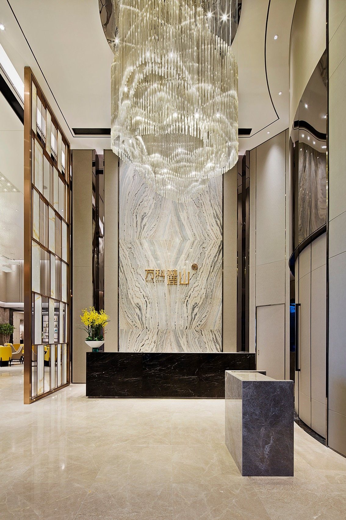 深圳万科地产麓城售楼中心设计-11