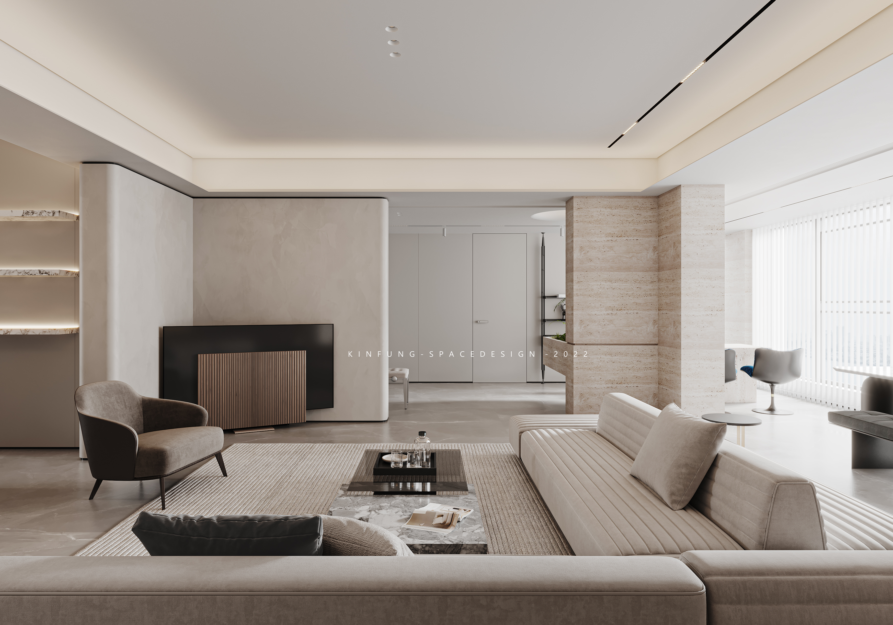 意式极简&现代极简室内设计丨中国湛江-7