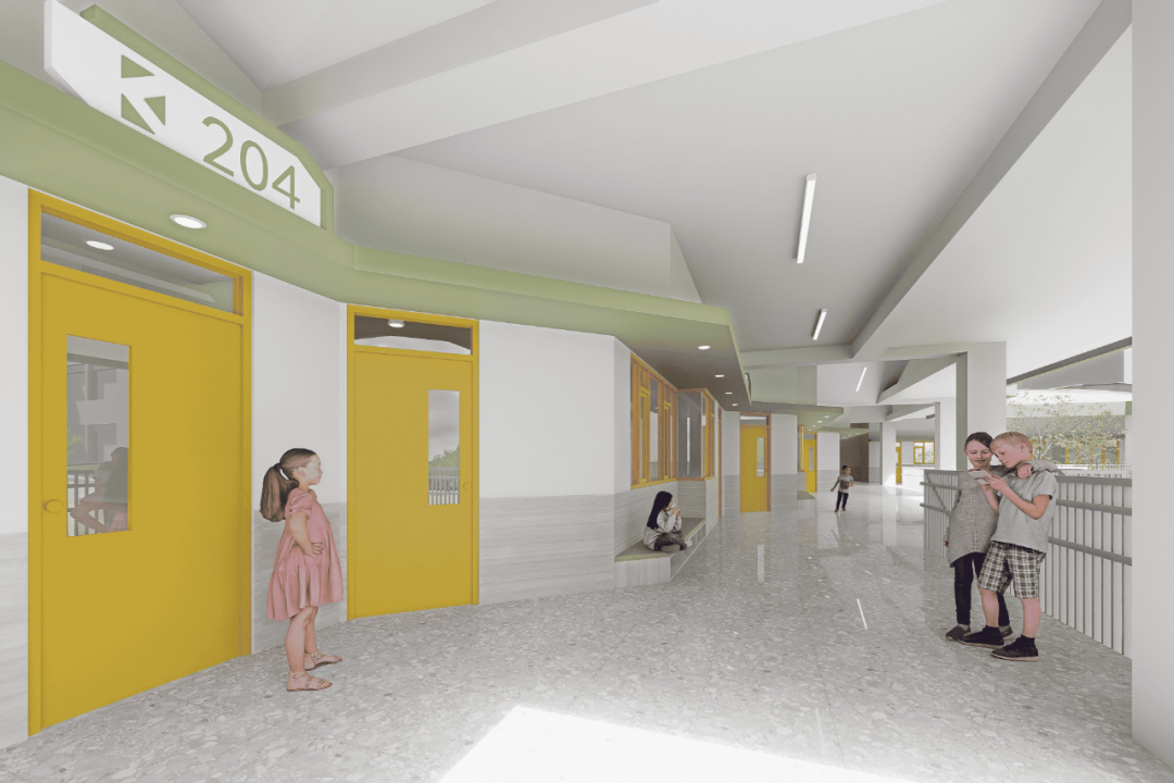 飞檐如翼，乘梦飞翔——金沙小学附设幼儿园建筑设计-24