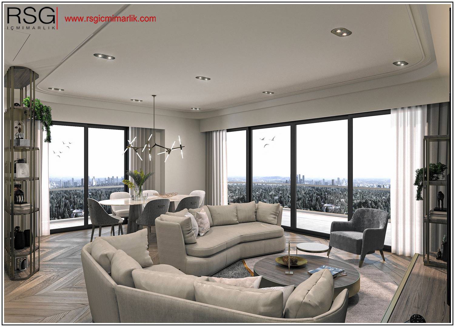 RSG私有住宅室内设计项目丨土耳其伊兹密尔丨RSG室内设计公司-5