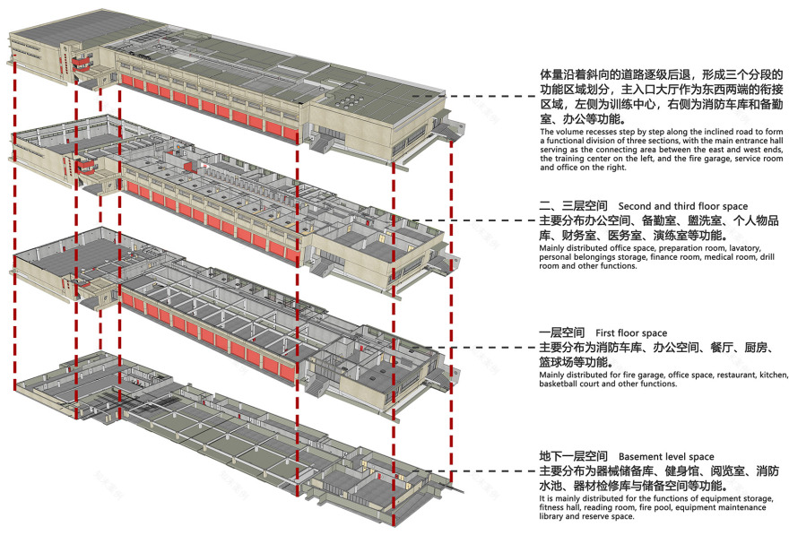 新城区战勤消防站丨中国内蒙古丨大良造(DAIKOSHA)建筑与环境-30