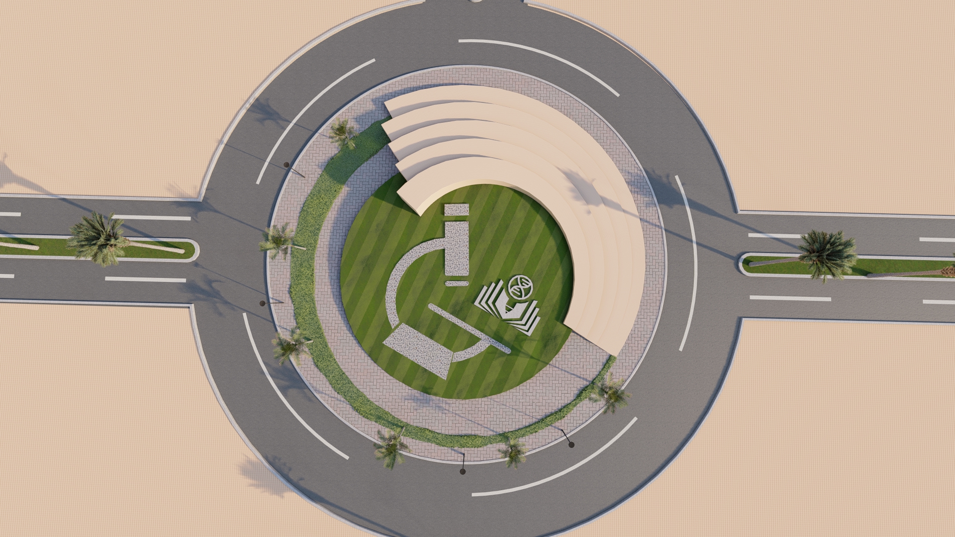 环形景观设计-23