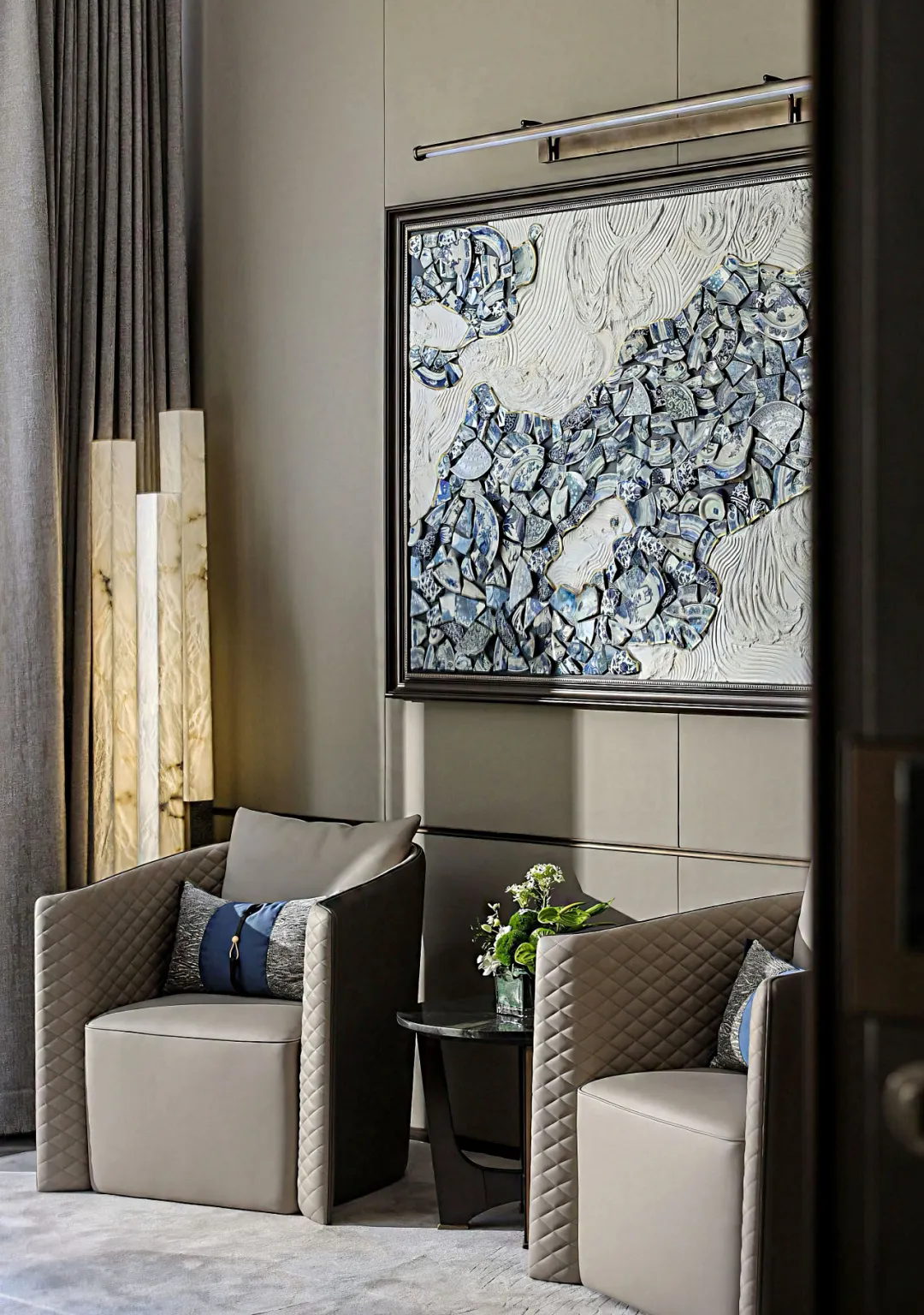 北京招商玺顶奢售楼会所样板间丨中国北京丨集艾,万品设计-19