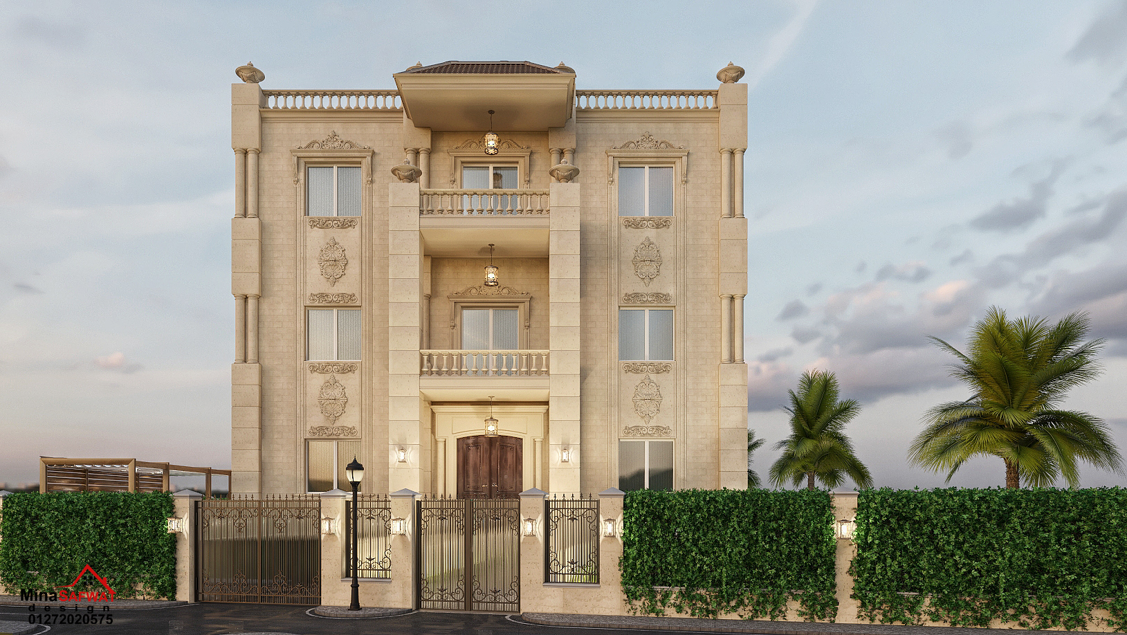 Exterior Facade , Kempiniski palace-1