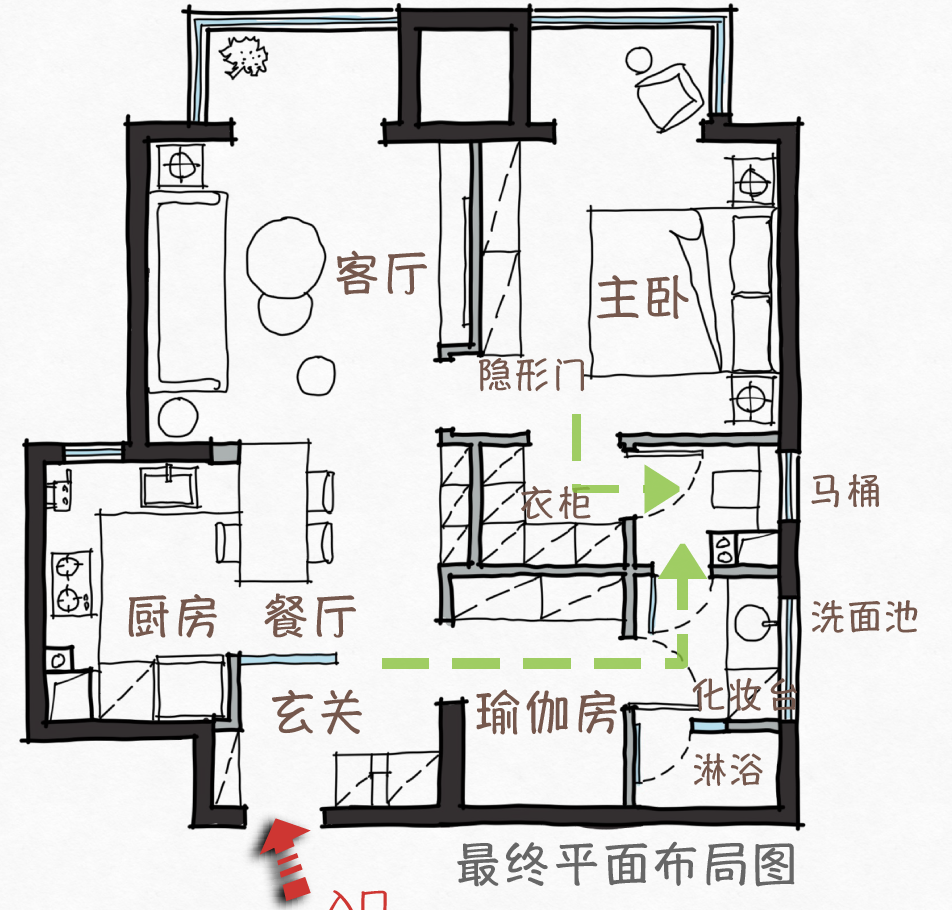 奶油色阳光无敌的家丨玖雅JORYA-120