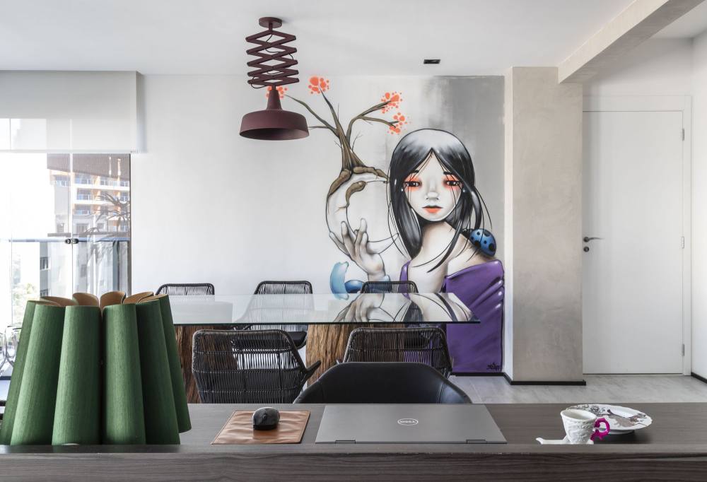 巴西坎波贝洛公寓现代风格设计-35