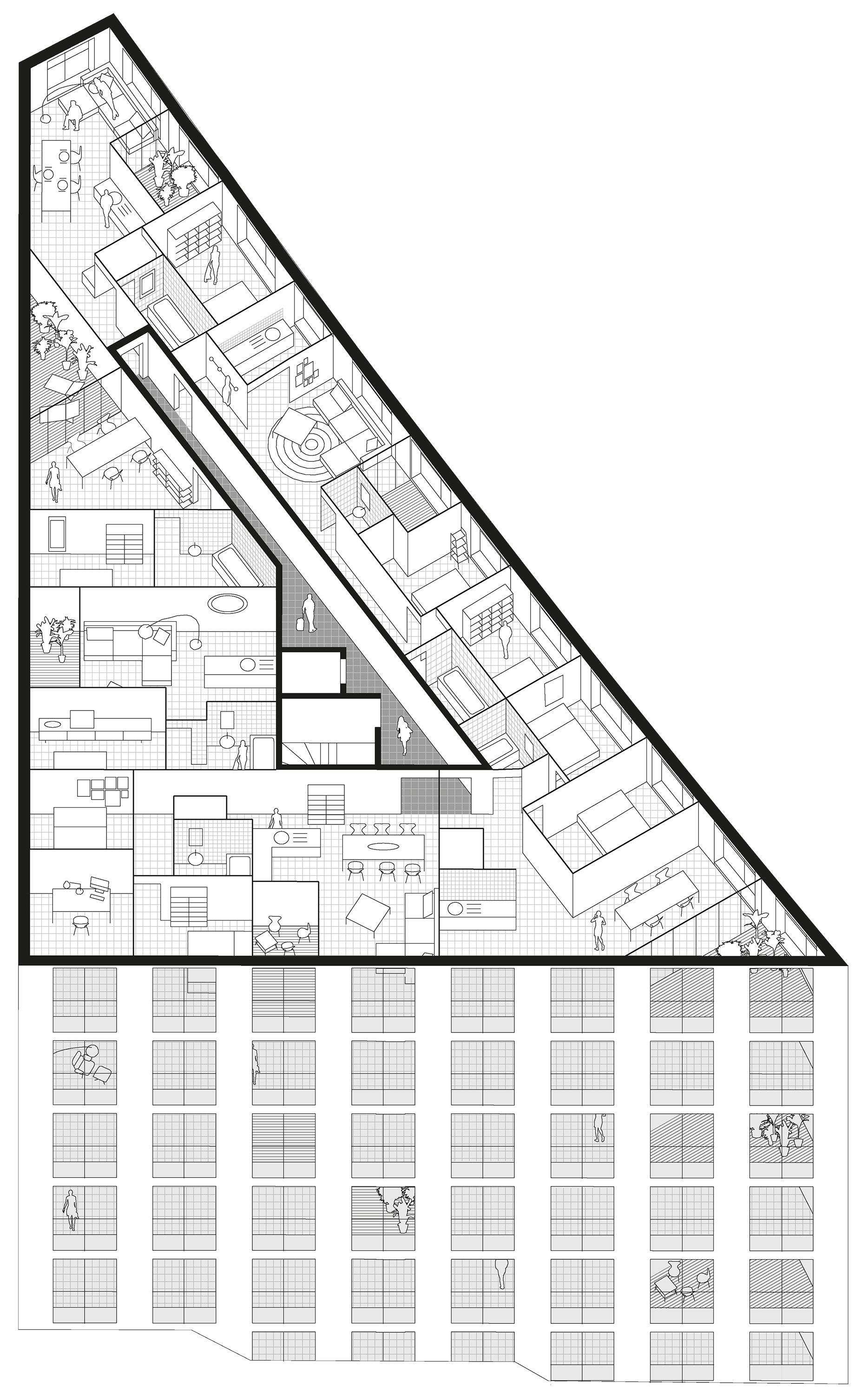 法国40住房单元丨LAN Architecture-37