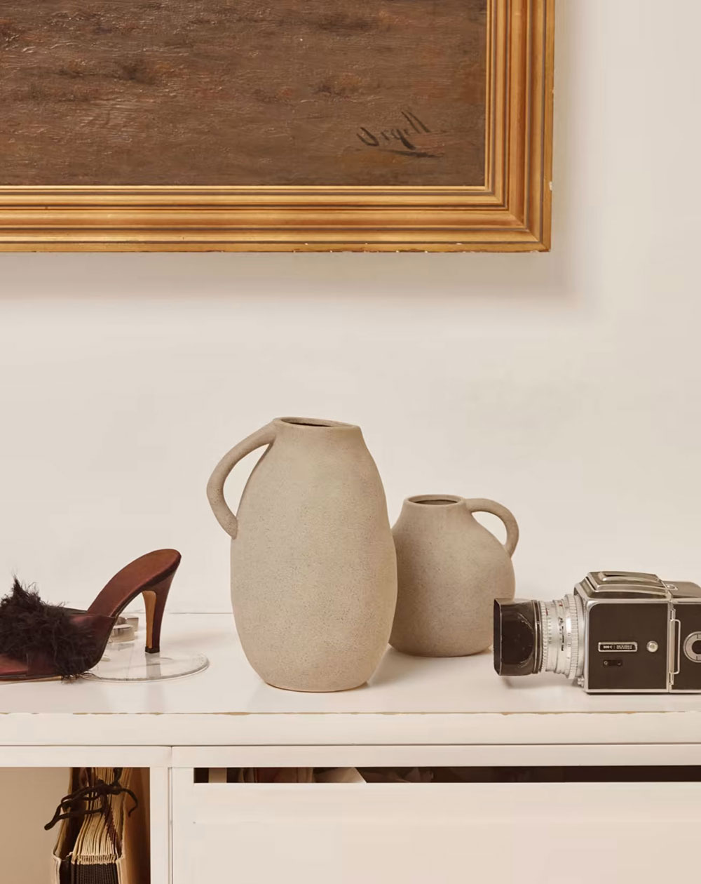 巴塞罗那历史建筑中的时尚秋季家居系列-4