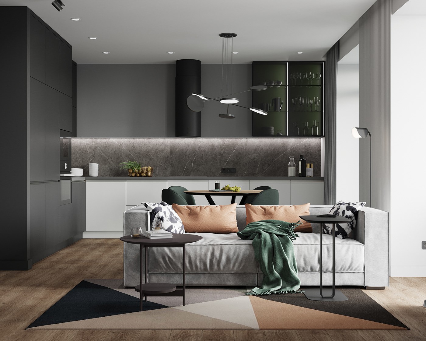 俄罗斯小空间公寓设计-6