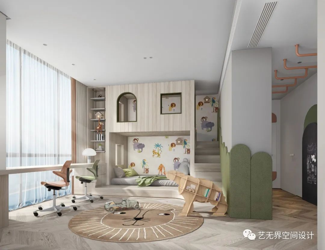 深圳湾原木简奢复式大宅丨中国深圳丨艺无界设计团队-40