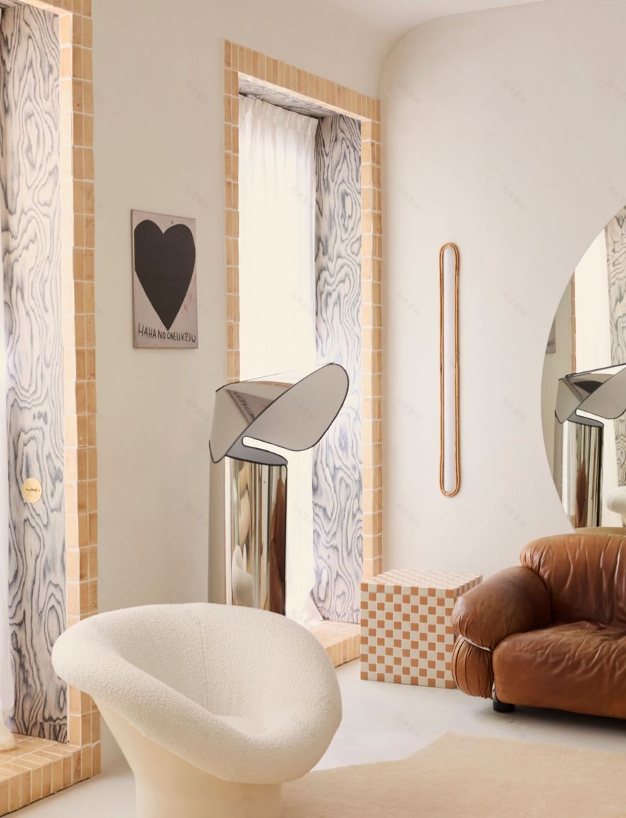 受阿尔梅里亚和富埃特文图拉沙漠景观启发的马德里公寓丨西班牙马德里-16