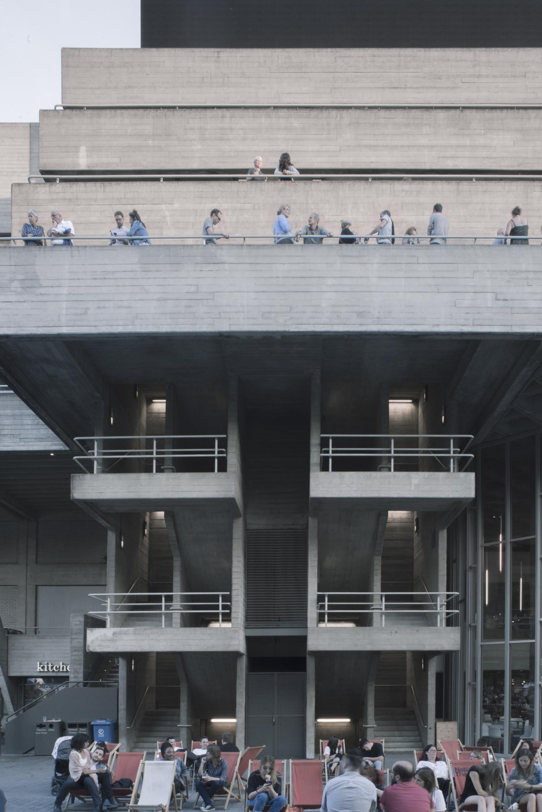 皇家国家剧院丨英国伦敦丨Denys Lasdun-23