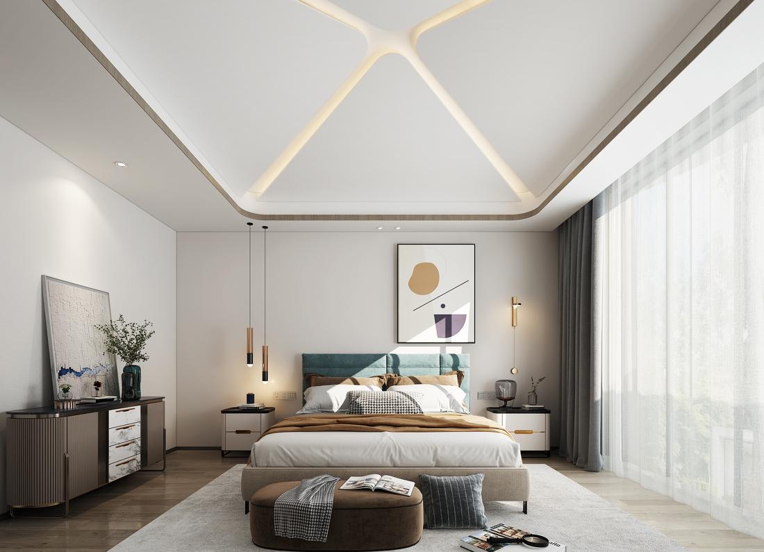 现代中式铜雀台地下室-10