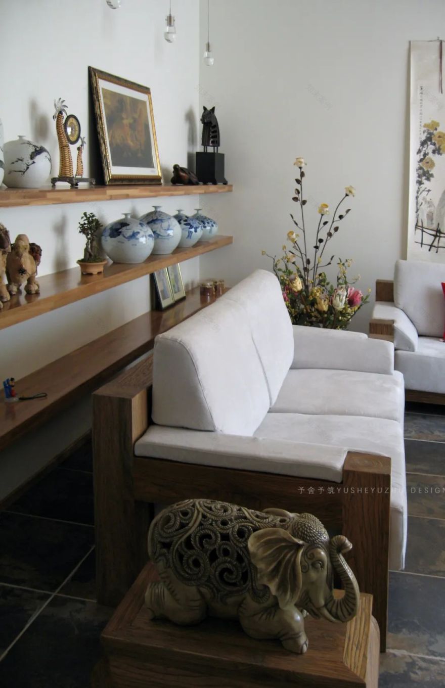 北京塞班假日·异域混搭的温馨家园丨中国北京丨予舍予筑空间设计(深圳)事务所-11