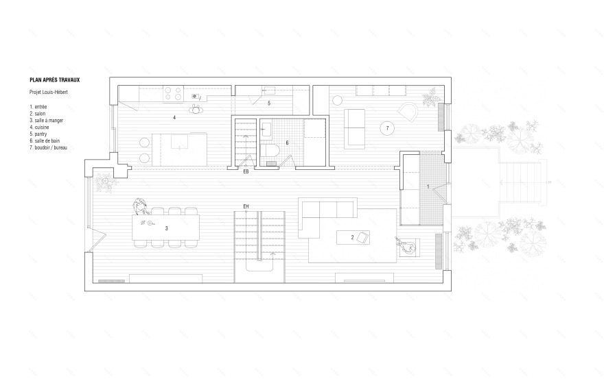 路易斯赫伯特住宅改造丨加拿大蒙特利尔丨Vives StLaurent-19