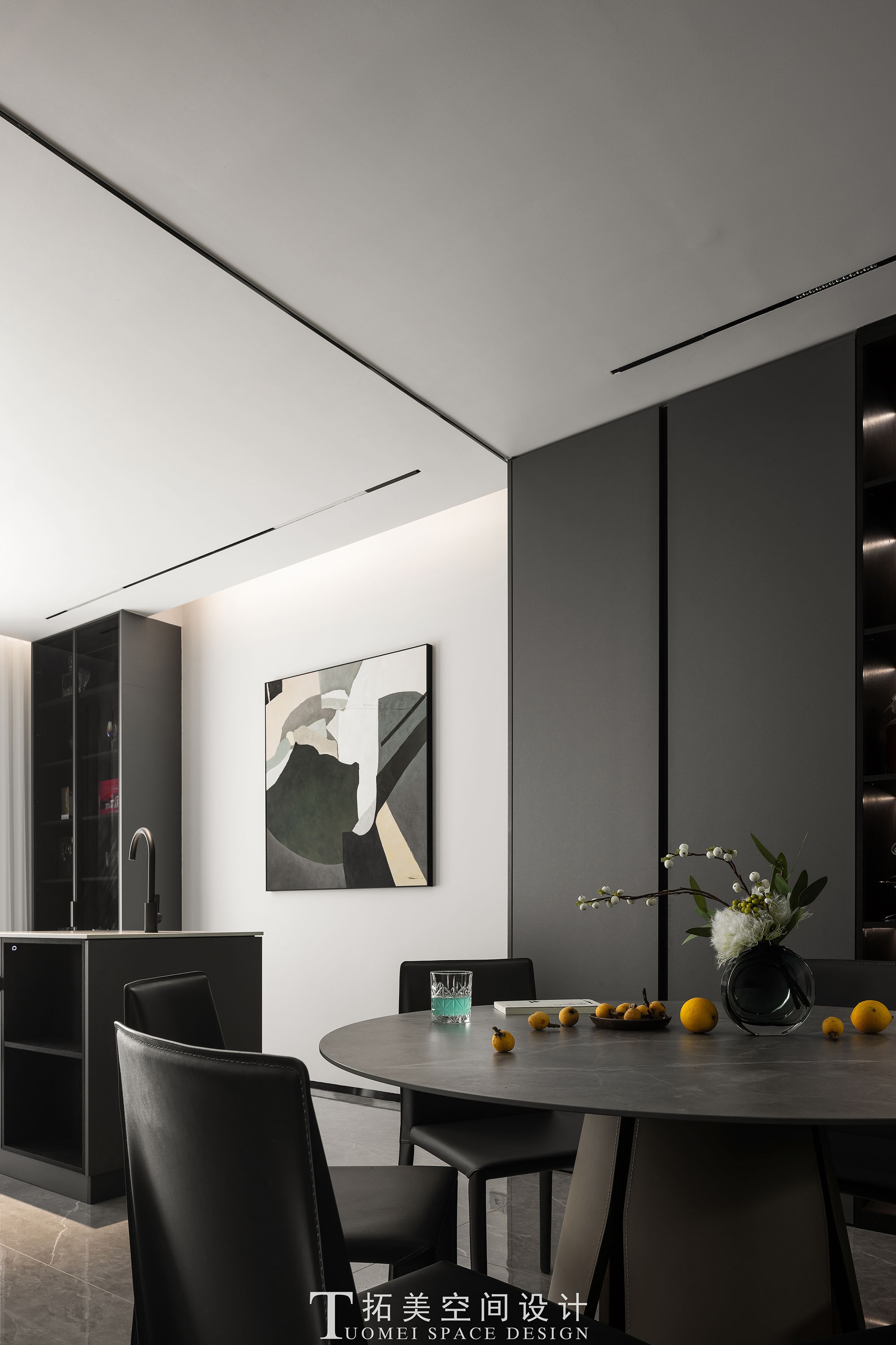 摩登时尚别墅设计丨中国丨拓美空间设计-17