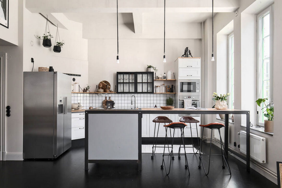 瑞典工业风公寓 | 旧钢琴工厂的现代演绎-11