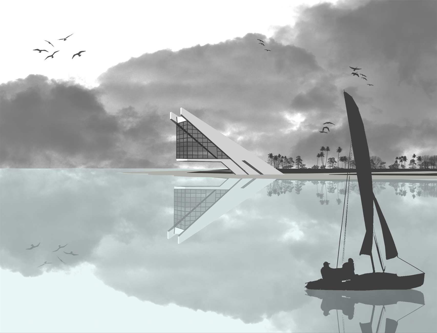 MGA 建筑事务所打造水上行政办公室-7