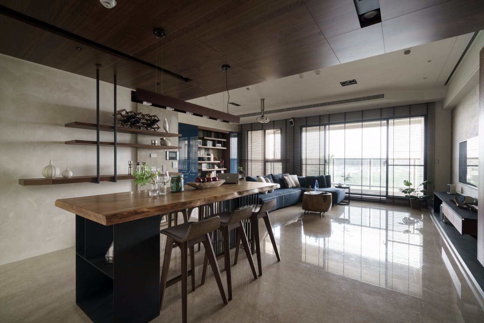 美术爱河——132m²人文居家住宅  千彩胤空间设计-15