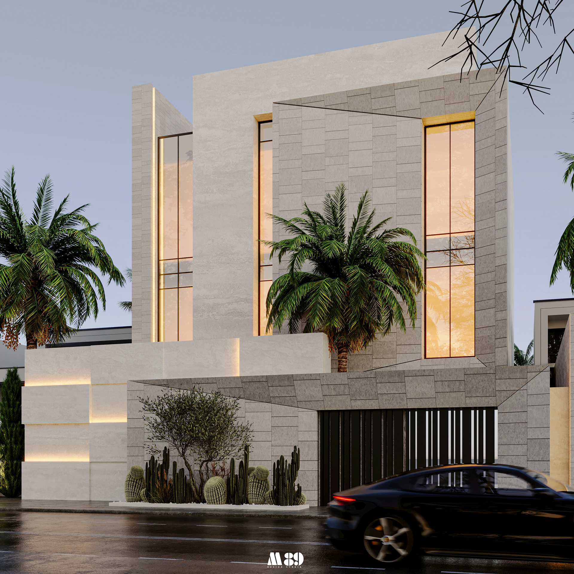 沙特阿拉伯的25号现代别墅丨Moamen Amin-8