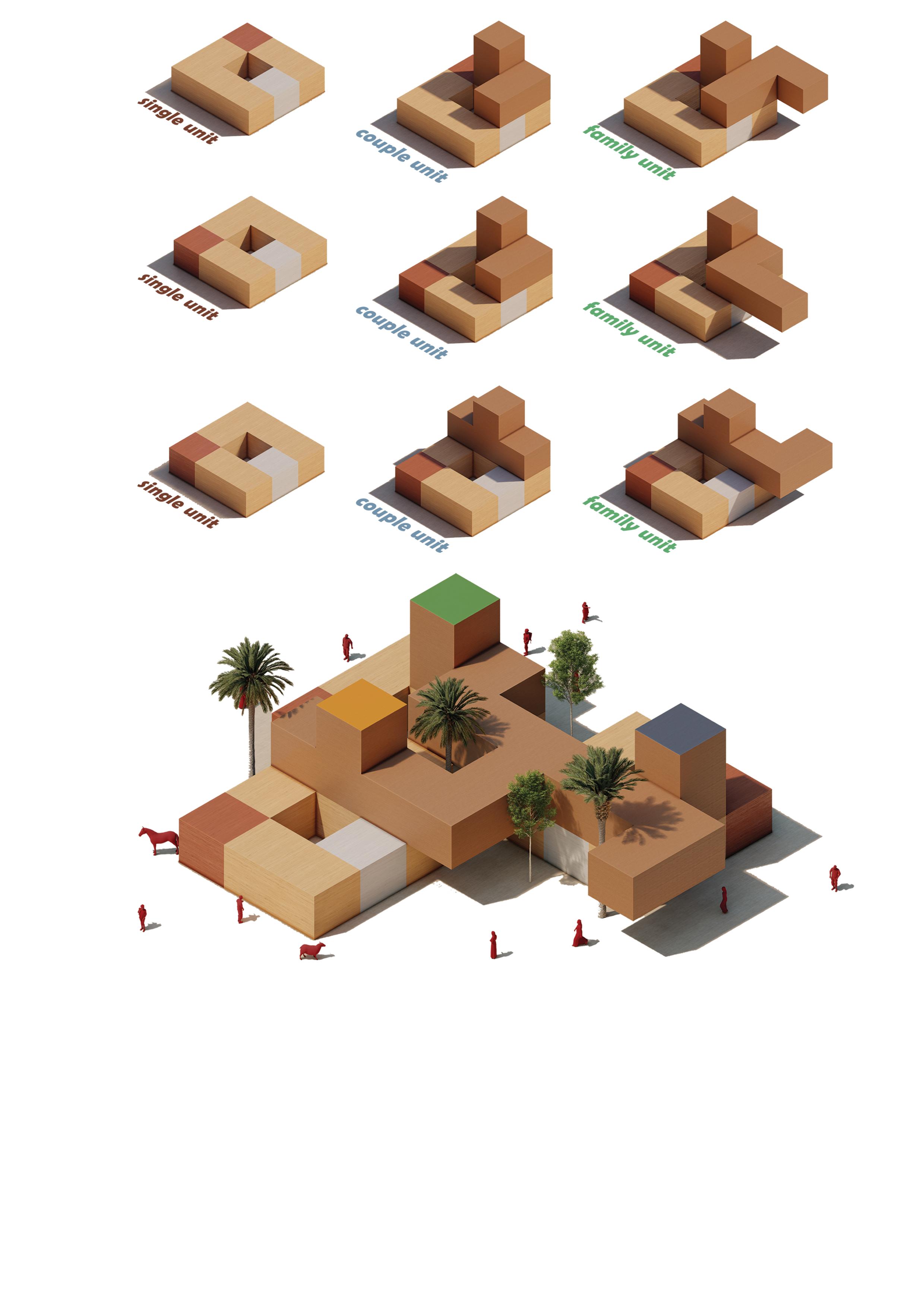 GRADUATION PROJECT - NEW DESERT VILLAGE ( ALTARFAA )-19