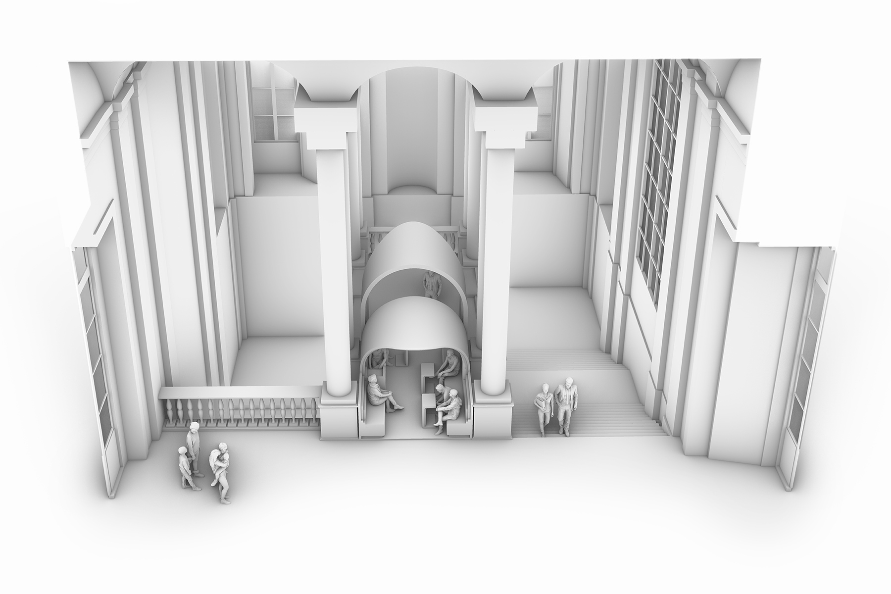 卢浮宫展馆丨法国巴黎丨Studio Malka Architecture-28