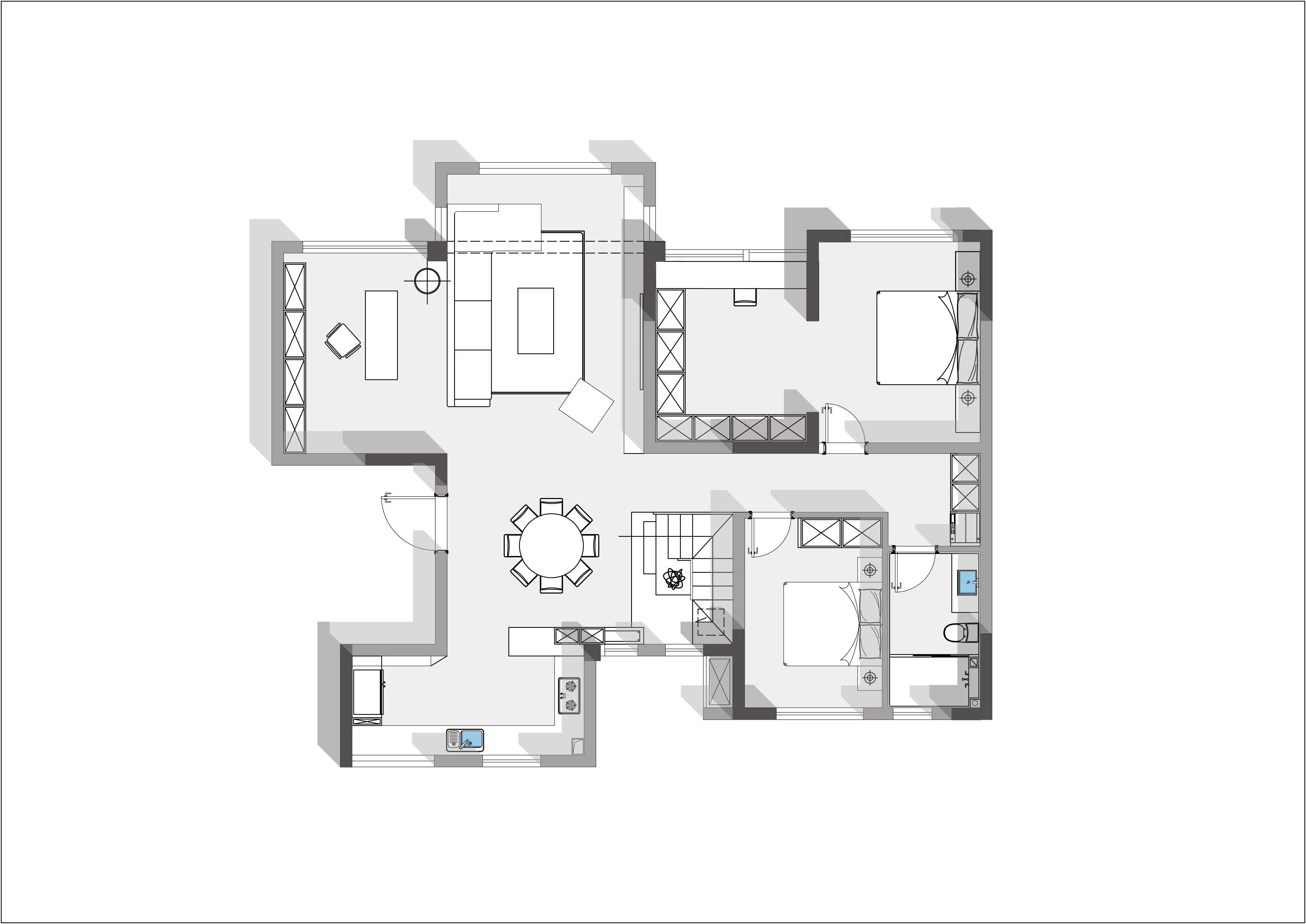 内心安宁的养老居所丨中国自贡丨名筑设计-11